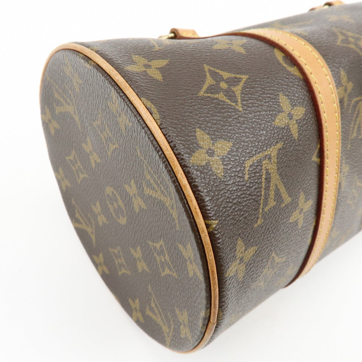 Louis Vuitton Papillon Monogram Canvas Brown Canvas Handbag (Pre-Owned)