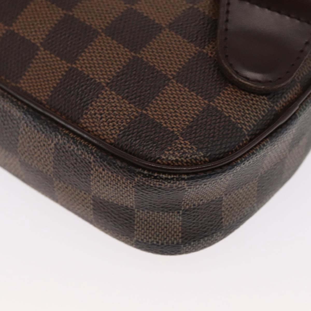Louis Vuitton Pochette Gange Damier Brown Canvas Clutche & Pouche Bag (Pre-Owned)