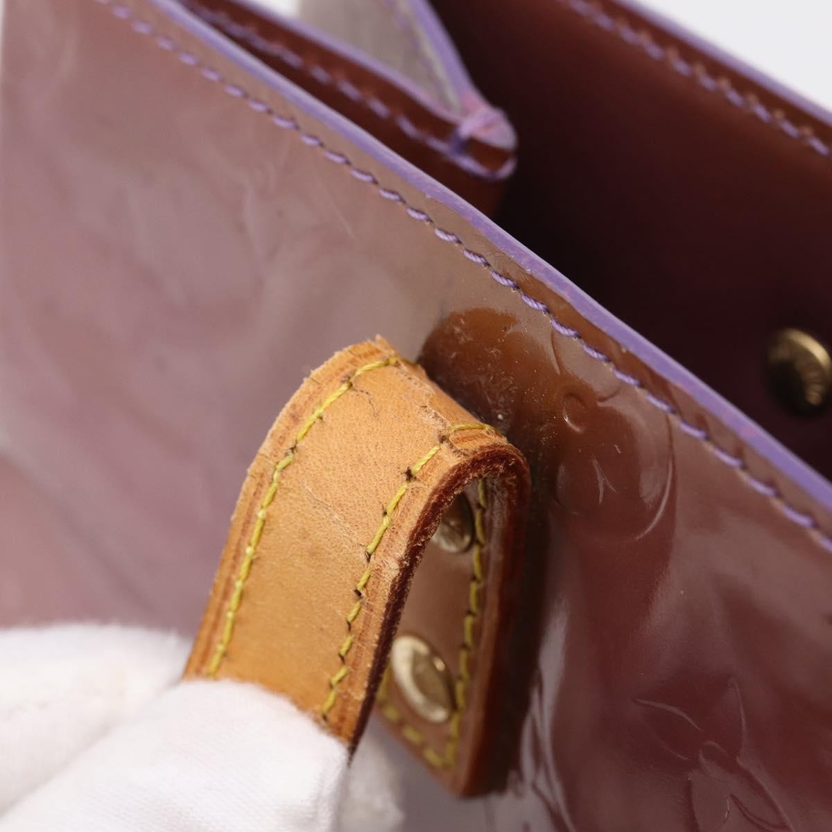 Louis Vuitton Reade Monogram Vernis Purple Patent_Leather Handbag (Pre-Owned)
