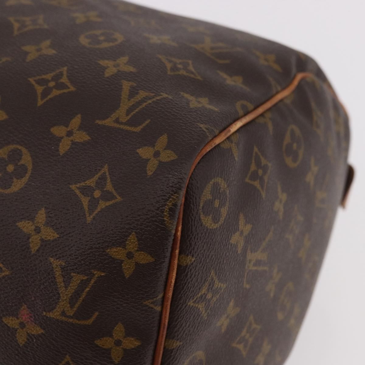 Louis Vuitton Keepall Monogram Canvas Brown Canvas Travel Bag Bag (Pre-Owned)