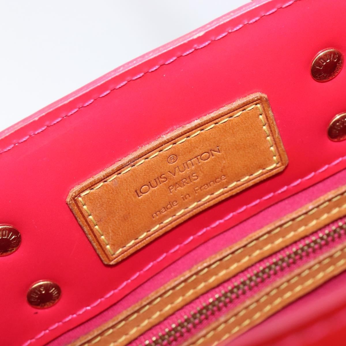 Louis Vuitton Reade Monogram Vernis Pink Patent_Leather Handbag (Pre-Owned)