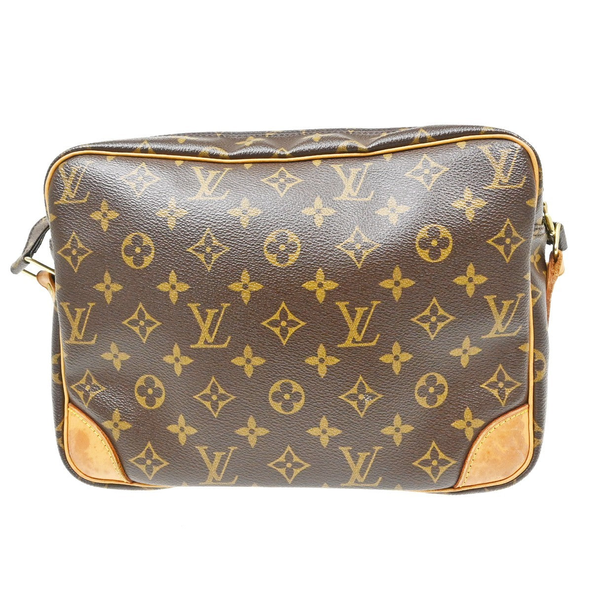 Louis Vuitton Nil Messenger Monogram Canvas Brown Canvas Shoulder Bag Bag (Pre-Owned)