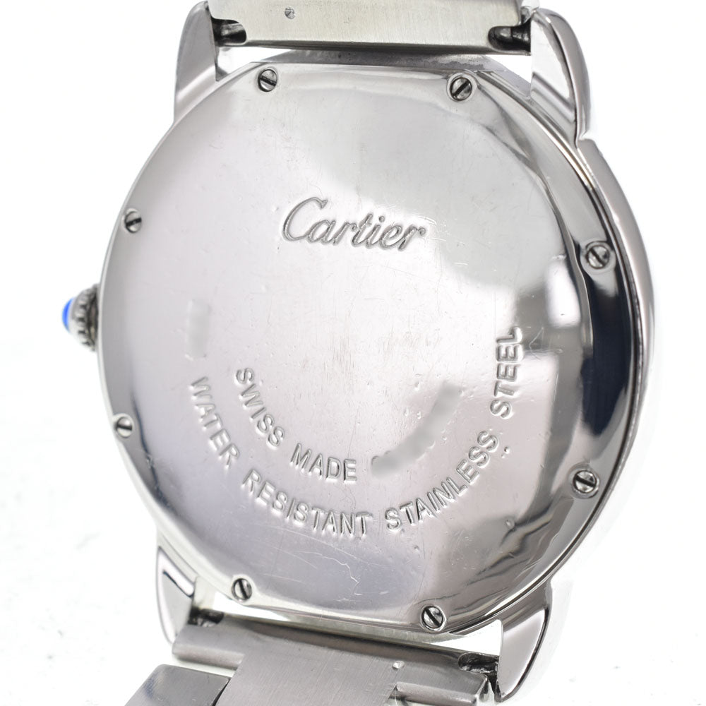 Cartier Ronde Solo De Cartier Quartz Stainless Steel Watch (Pre-Owned)