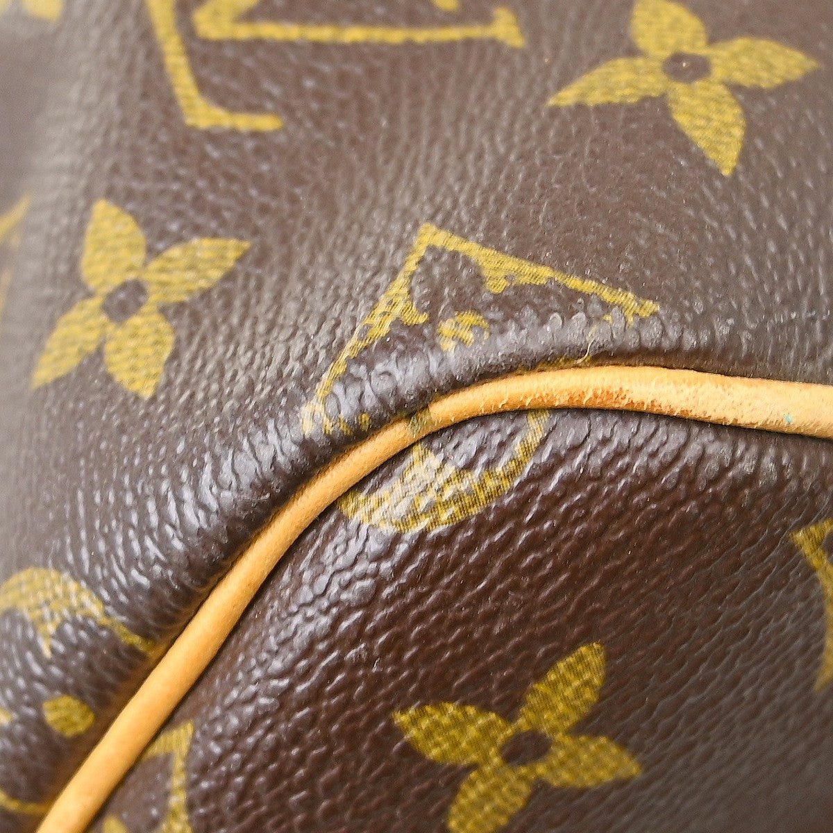 Louis Vuitton Keepall Bandouliere Monogram Canvas Brown Canvas Travel Bag Bag (Pre-Owned)