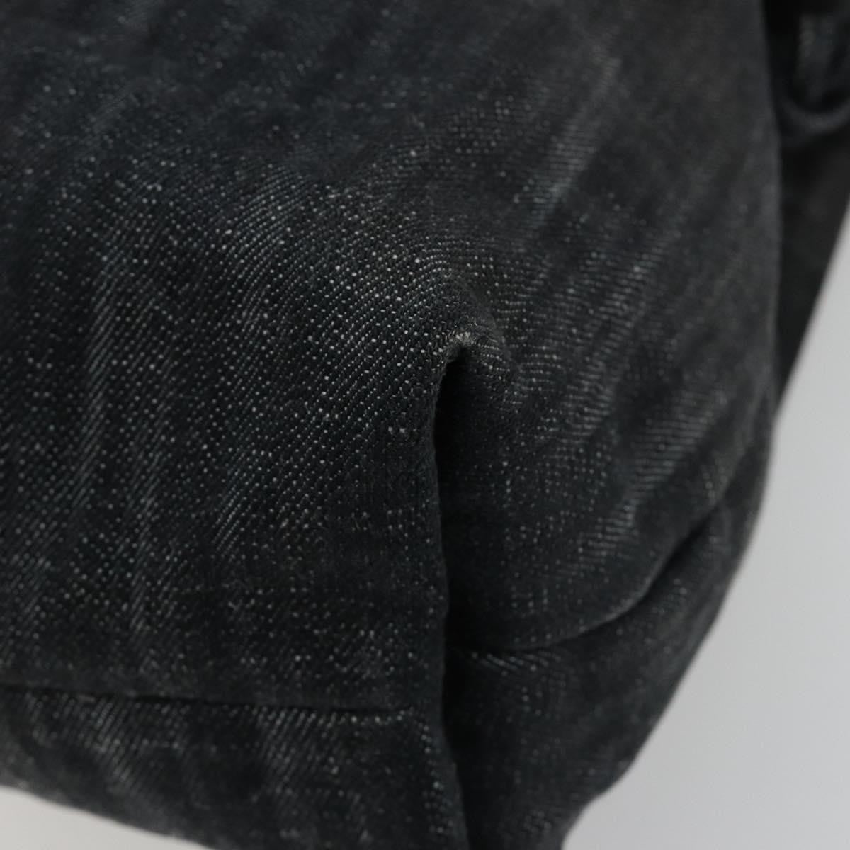 Chanel Bon Bon Denim Black Denim_Jeans Tote Bag Bag (Pre-Owned)