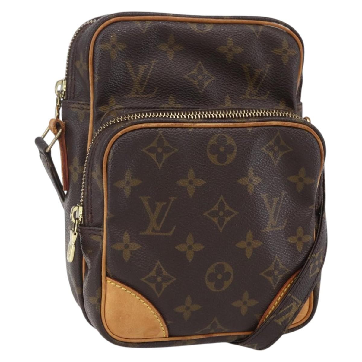 Louis Vuitton Amazone Monogram Canvas Brown Canvas Shoulder Bag Bag (Pre-Owned)