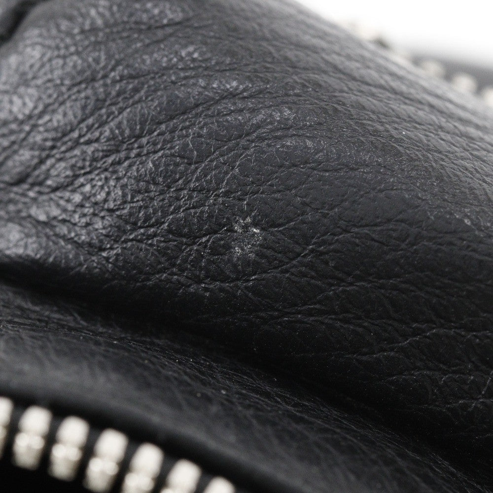 Balenciaga Everyday Waist Leather Black Leather Handbag (Pre-Owned)