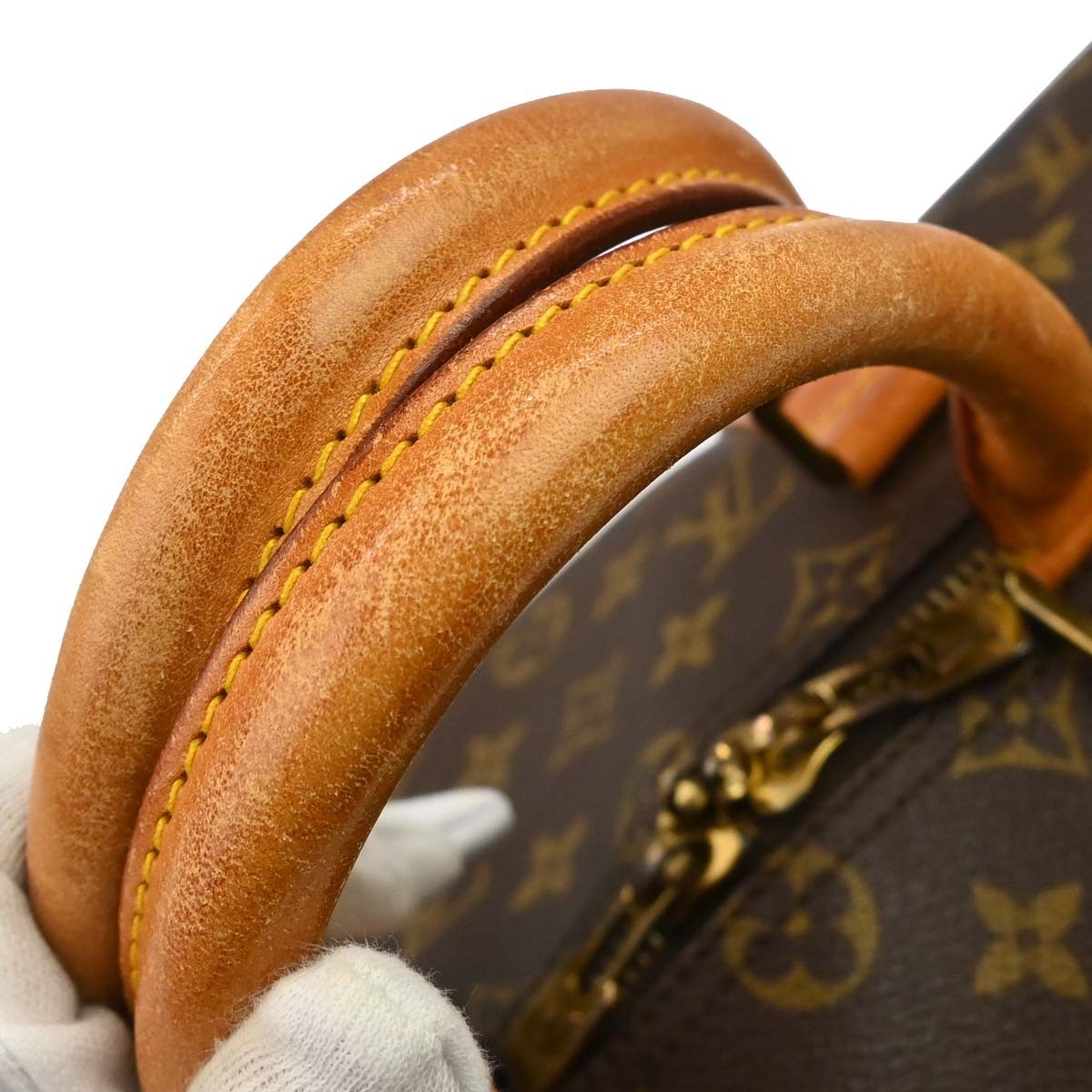 Louis Vuitton Keepall Canvas Brown Canvas Travel Bag Bag (Pre-Owned)