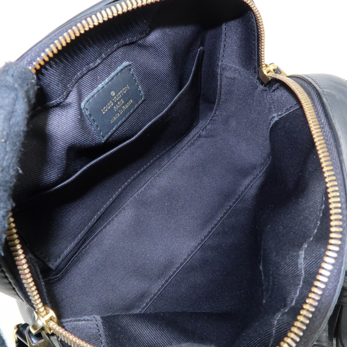 Louis Vuitton Saintonge Monogram Canvas With Leather Brown Canvas Handbag (Pre-Owned)