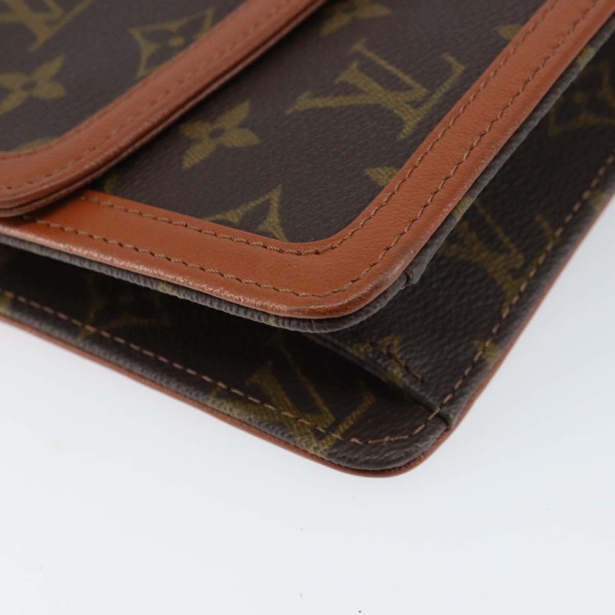 Louis Vuitton Dame Pochette Monogram Canvas Brown Canvas Clutche & Pouche Bag (Pre-Owned)