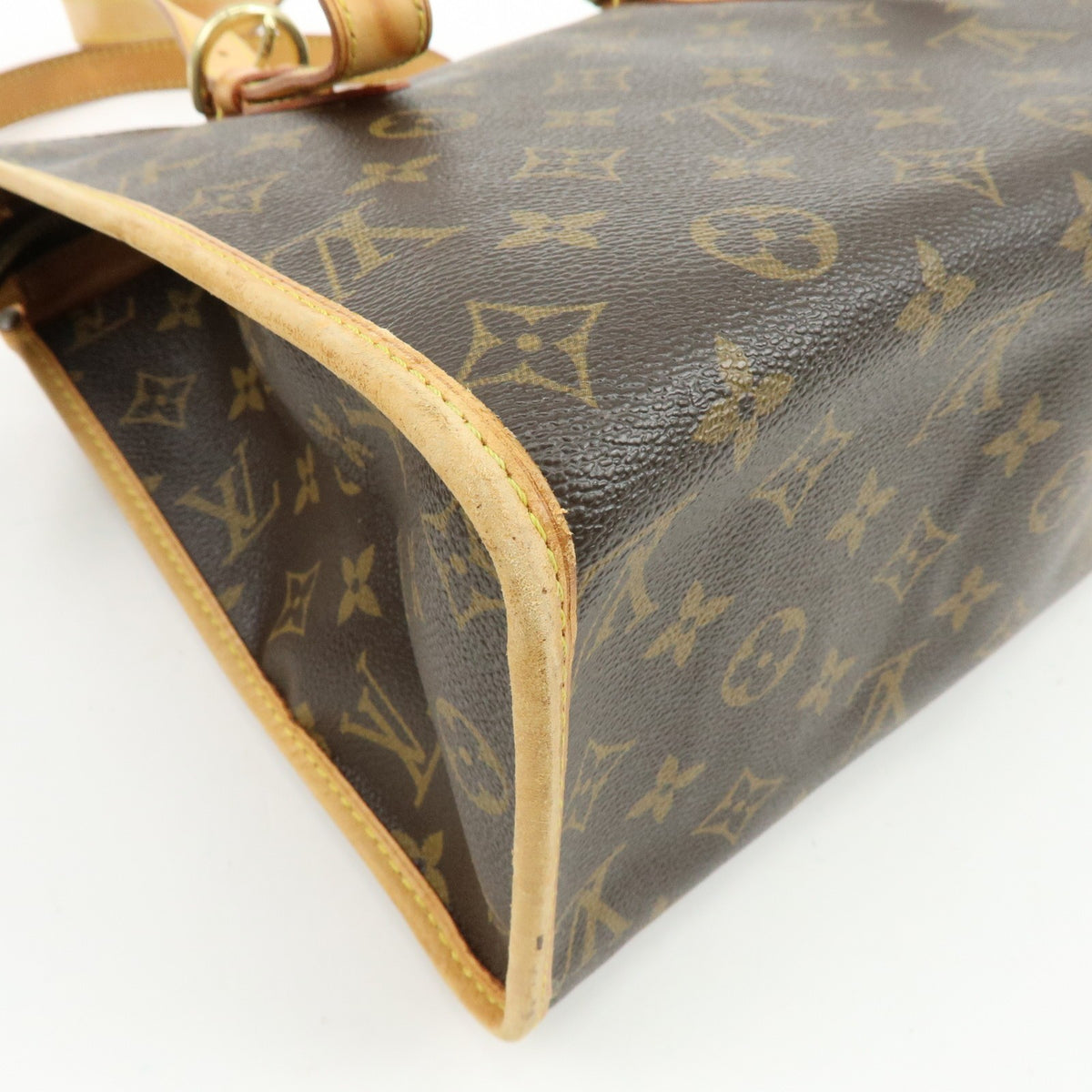 Louis Vuitton Popincourt Monogram Canvas Brown Canvas Shoulder Bag Bag (Pre-Owned)