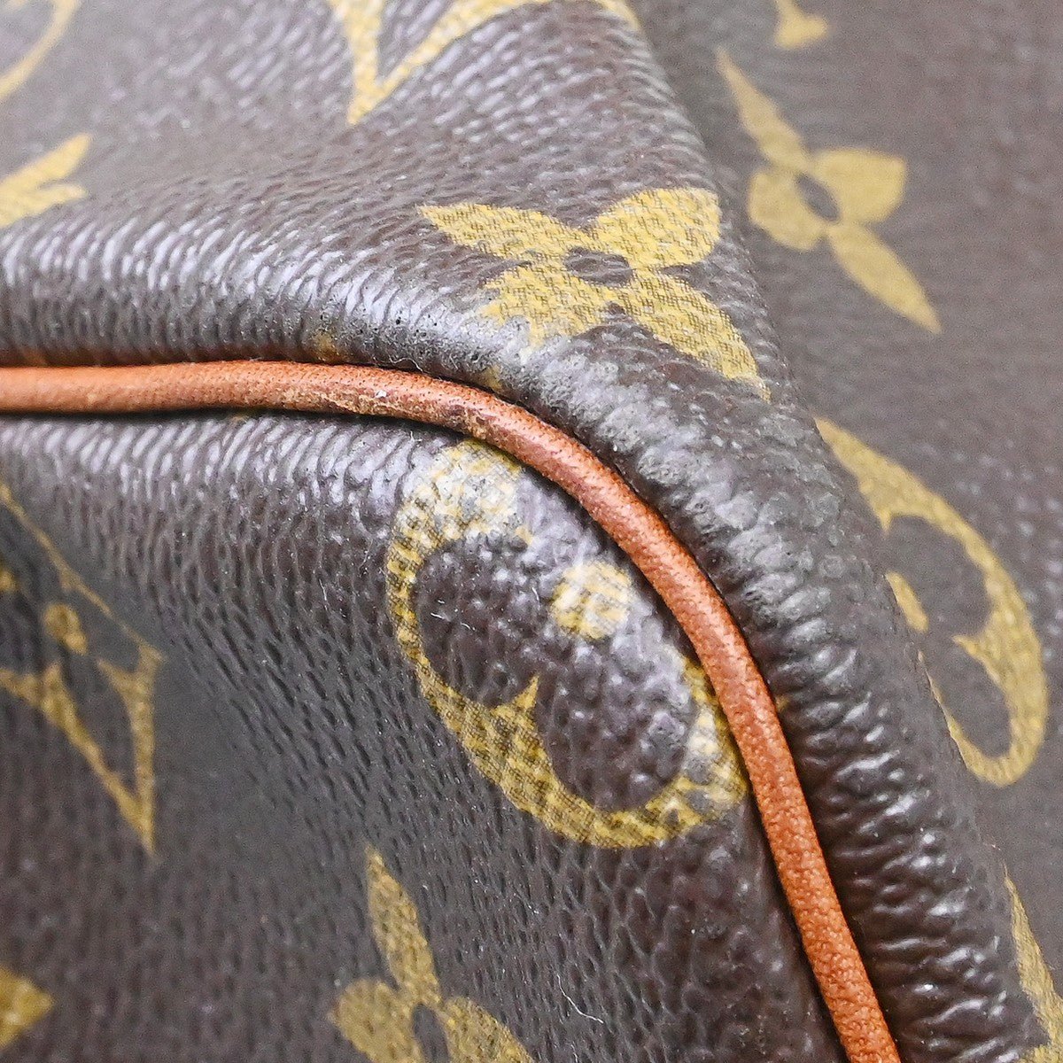 Louis Vuitton Keepall Bandouliere Monogram Canvas Brown Canvas Travel Bag Bag (Pre-Owned)
