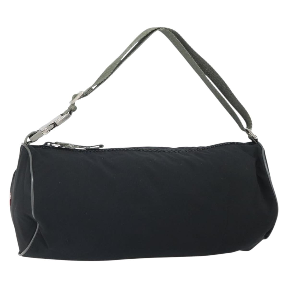 Prada Vintage Sport Nylon Black Nylon Shoulder Bag Bag (Pre-Owned)