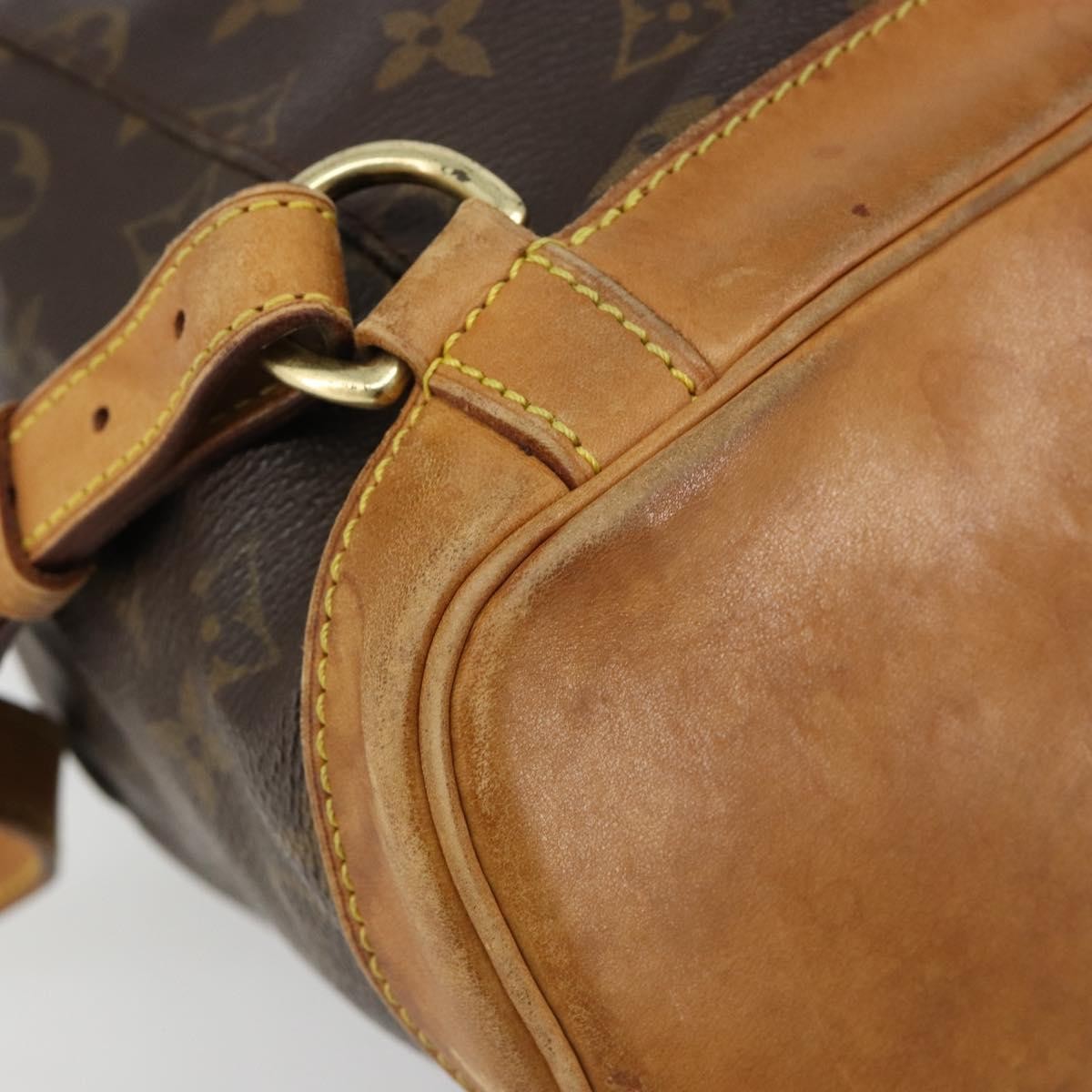 Louis Vuitton Vintage Montsouris Monogram Canvas Brown Canvas Backpack Bag (Pre-Owned)