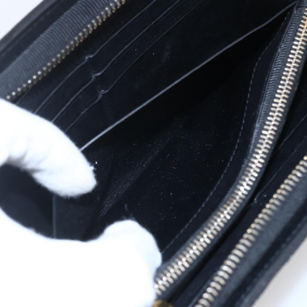Tiffany & Co. Zip Around Leather Black Leather Wallets Accessory (Pre-Owned)