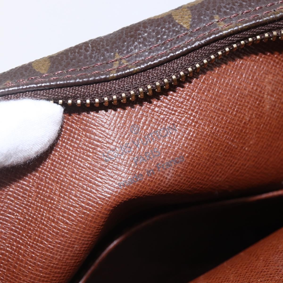 Louis Vuitton Amazone Monogram Canvas Brown Canvas Shoulder Bag Bag (Pre-Owned)