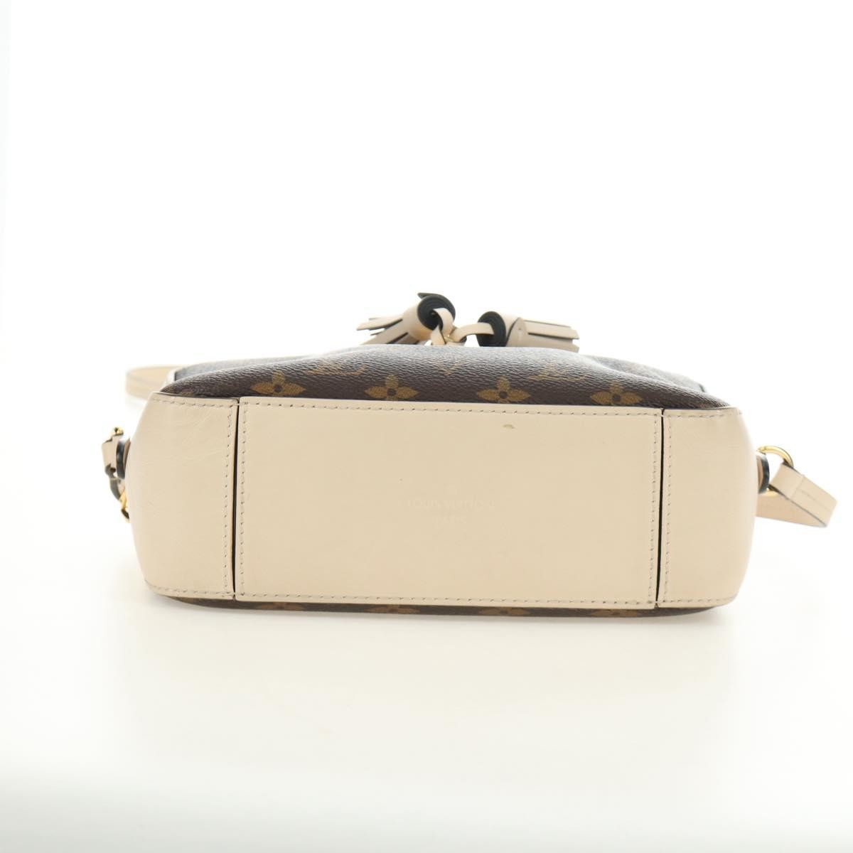Louis Vuitton Saintonge Monogram Canvas With Leather Brown Canvas Shoulder Bag Bag (Pre-Owned)