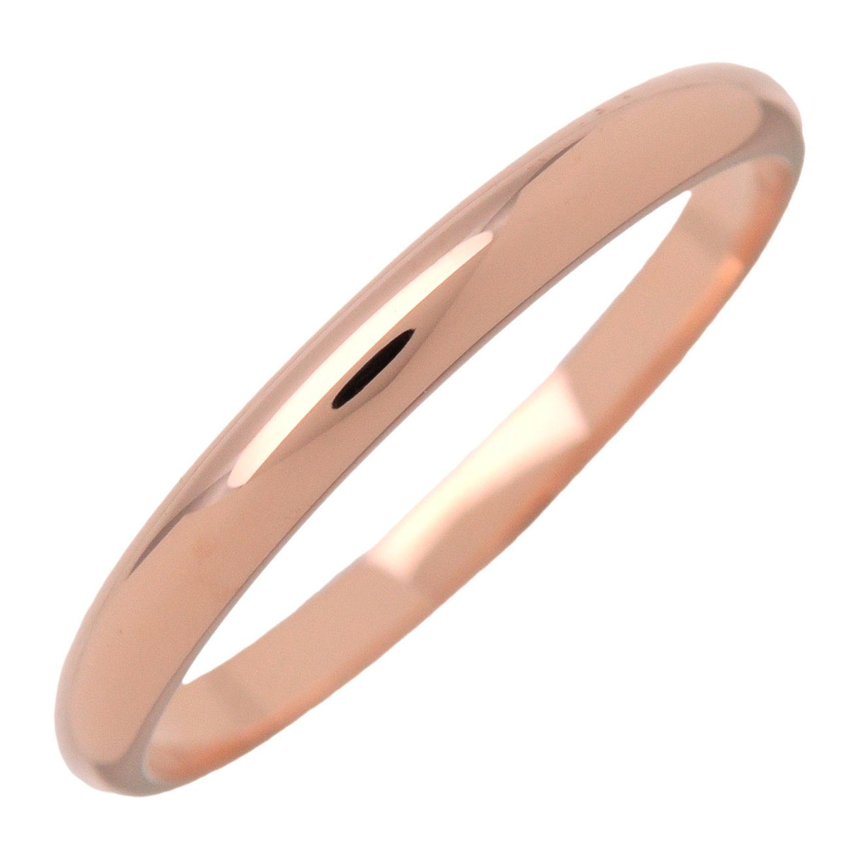 Cartier 1895 Wedding Band 18K Rose Gold Gold Rose_Gold Ring Jewelry (Pre-Owned)
