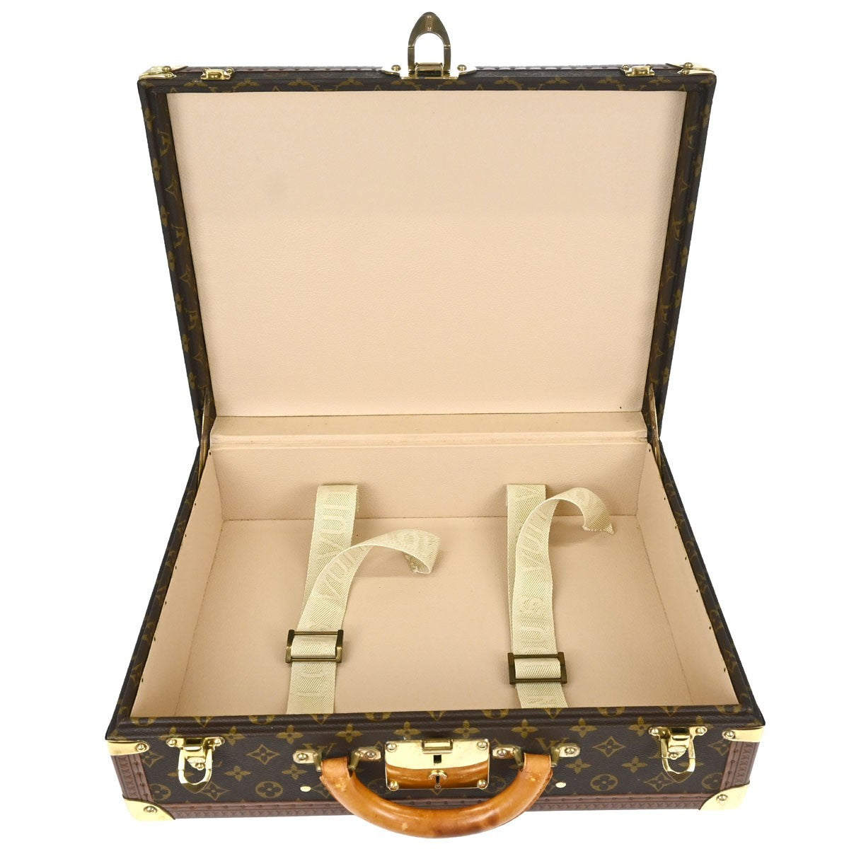 Louis Vuitton Cotteville Trunk Monogram Canvas Brown Canvas Travel Bag Bag (Pre-Owned)
