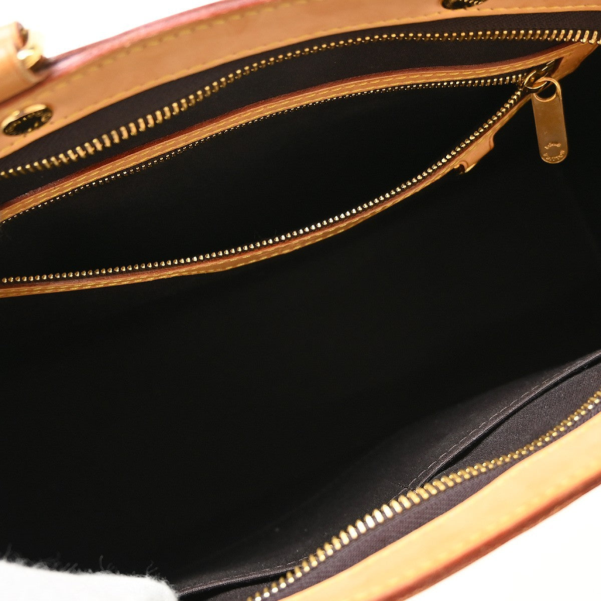Louis Vuitton Brea Monogram Vernis Purple Patent_Leather Handbag (Pre-Owned)