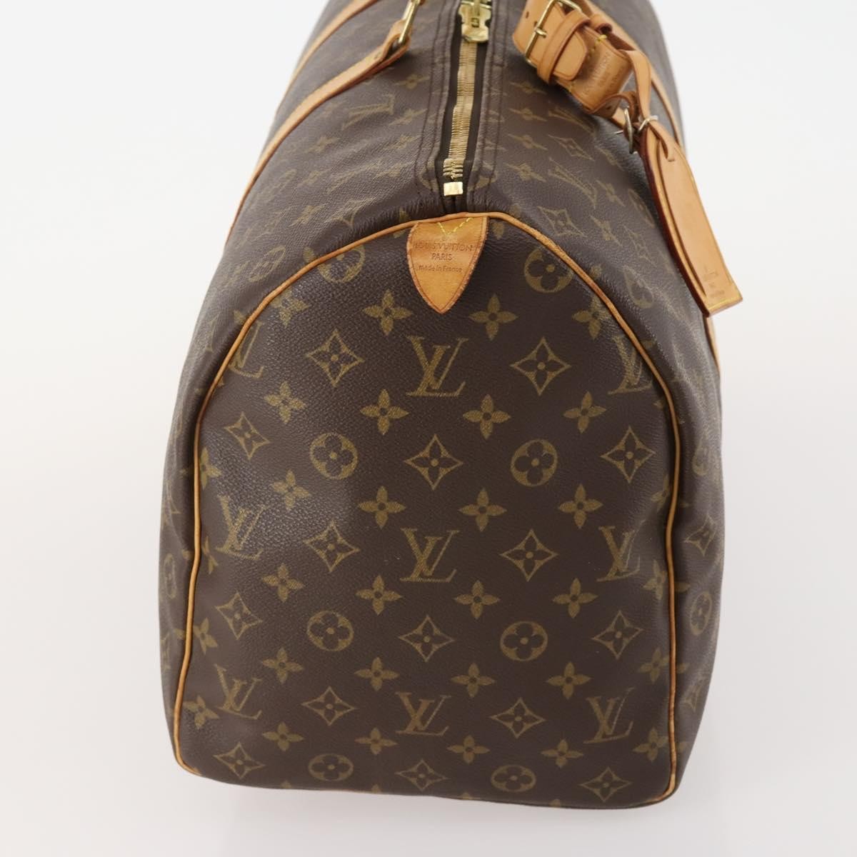 Louis Vuitton Keepall Monogram Canvas Brown Canvas Travel Bag Bag (Pre-Owned)