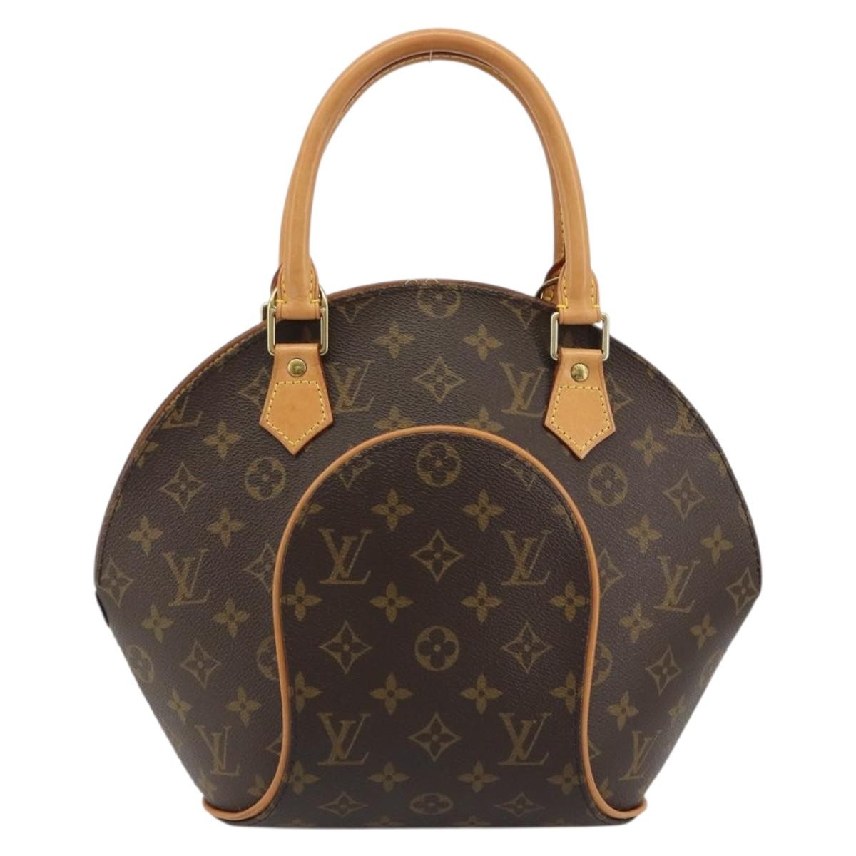 Louis Vuitton Ellipse Monogram Canvas Brown Canvas Handbag (Pre-Owned)