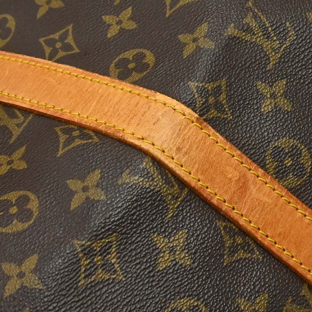 Louis Vuitton Keepall Monogram Canvas Brown Canvas Travel Bag Bag (Pre-Owned)