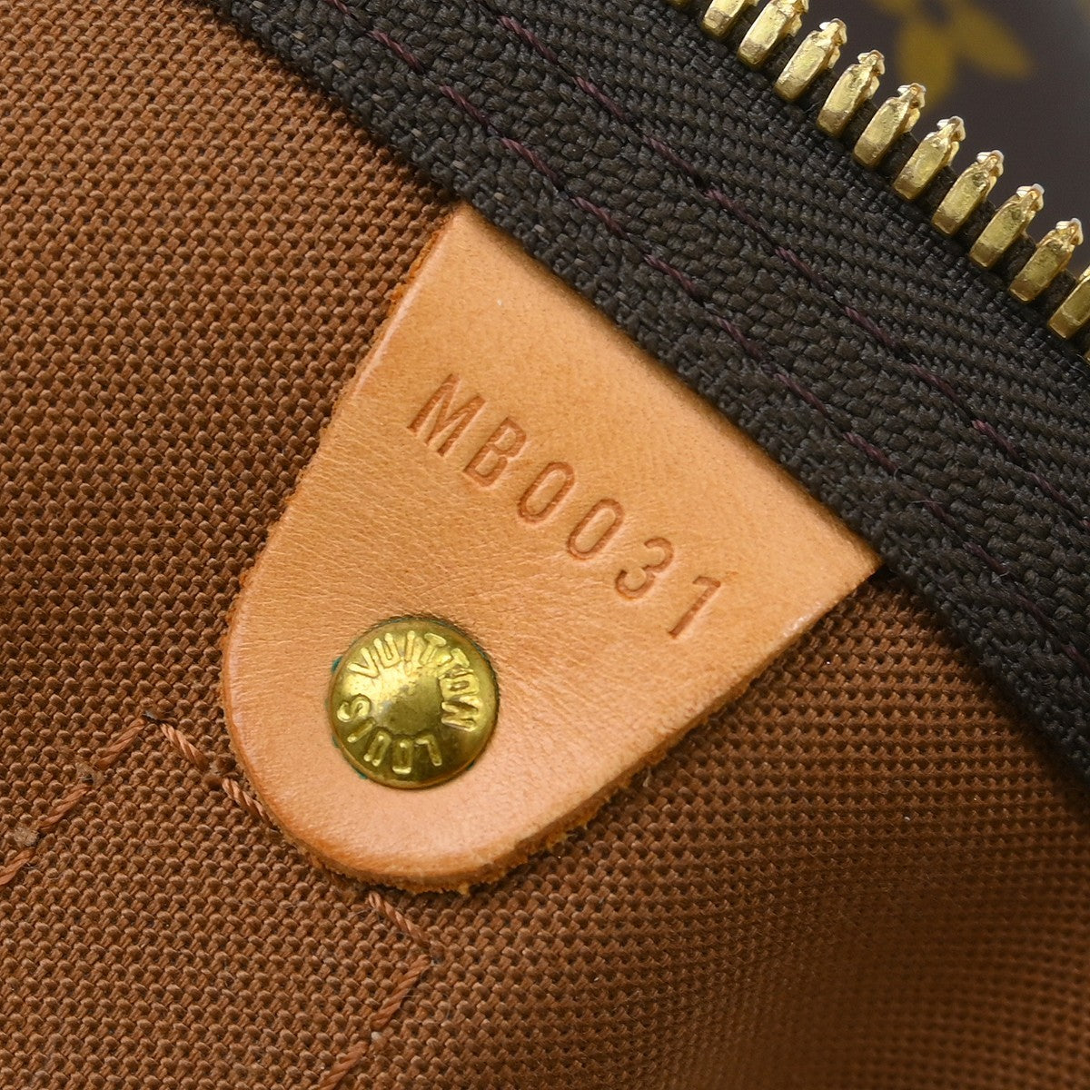 Louis Vuitton Keepall Monogram Brown Canvas Travel Bag Bag (Pre-Owned)
