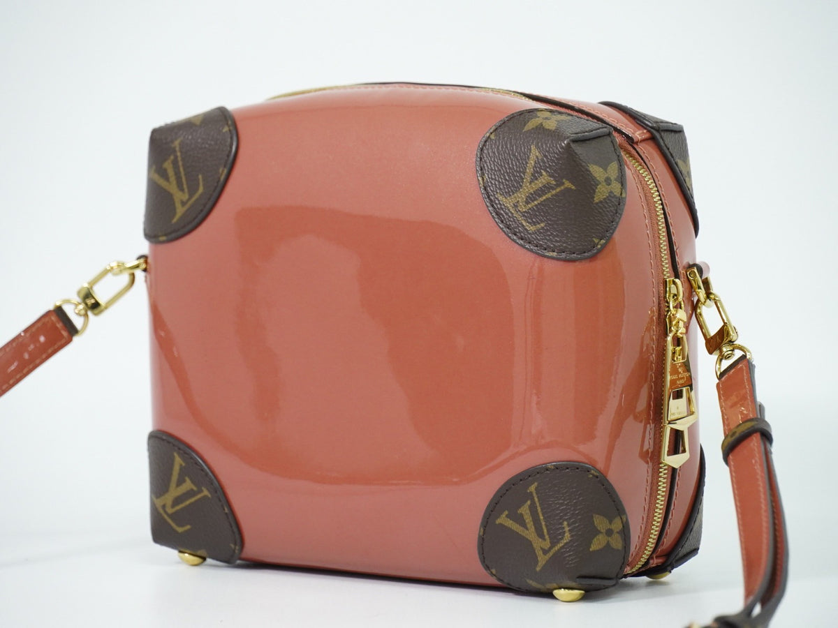 Louis Vuitton Venice Vernis With Monogram Canvas Pink Patent_Leather Shoulder Bag Bag (Pre-Owned)