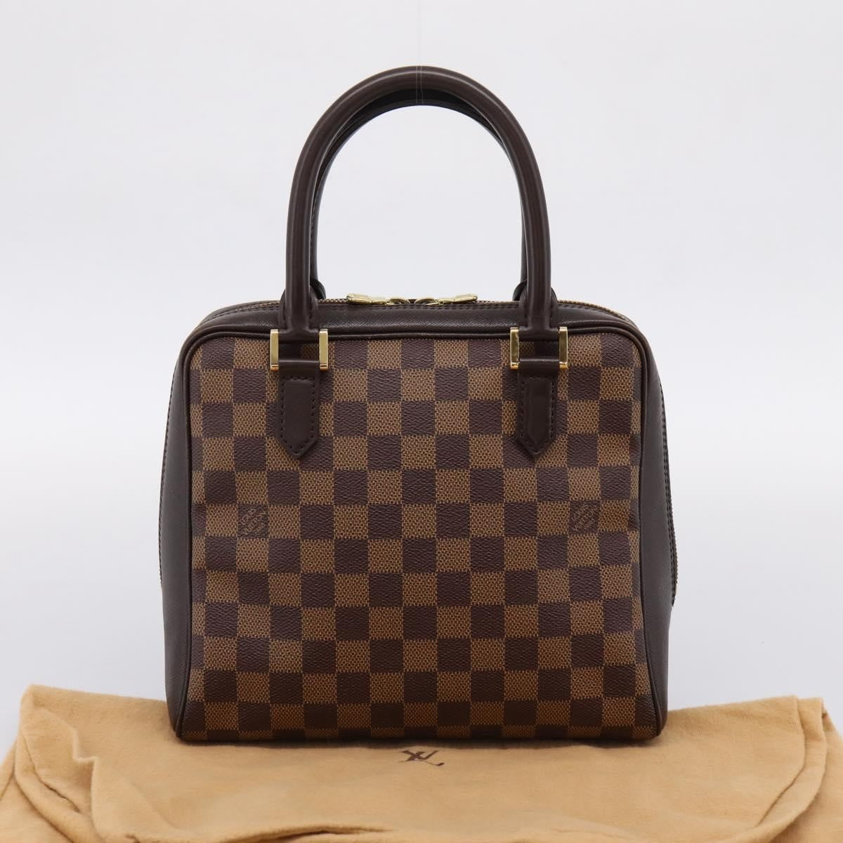 Louis Vuitton Brera Damier Brown Canvas Handbag (Pre-Owned)