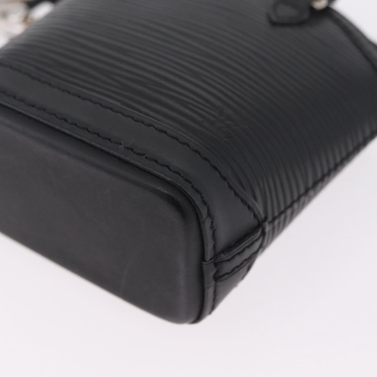 Louis Vuitton Lockit Epi Leather Black Leather Handbag (Pre-Owned)