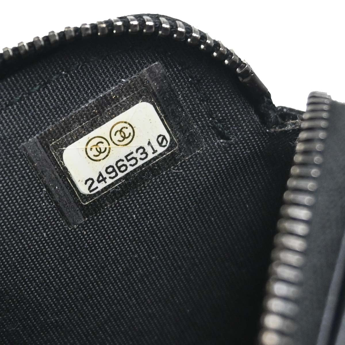 Chanel Boy Double Zip Clutch With Chain Quilted Lambskin Black Leather Clutche & Pouche Bag (Pre-Owned)
