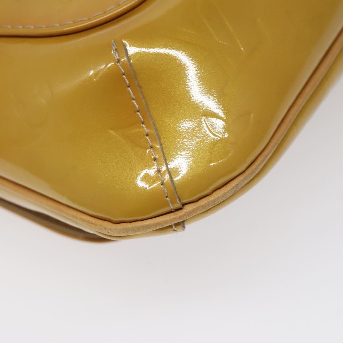 Louis Vuitton Thompson Street Monogram Vernis Beige Patent_Leather Shoulder Bag Bag (Pre-Owned)