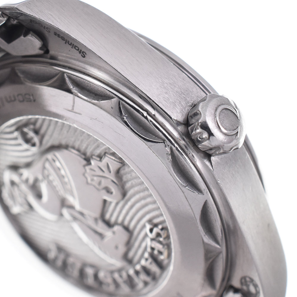 Omega Seamaster Aqua Terra 150M Quartz Stainless Steel With Diamond Markers And Mother Of Pearl Watch (Pre-Owned)