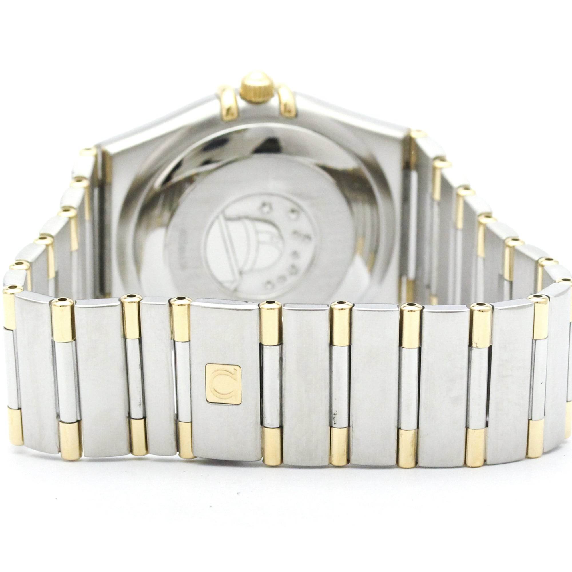 Omega Constellation Automatic Stainless Steel And Yellow Gold Watch (Pre-Owned)