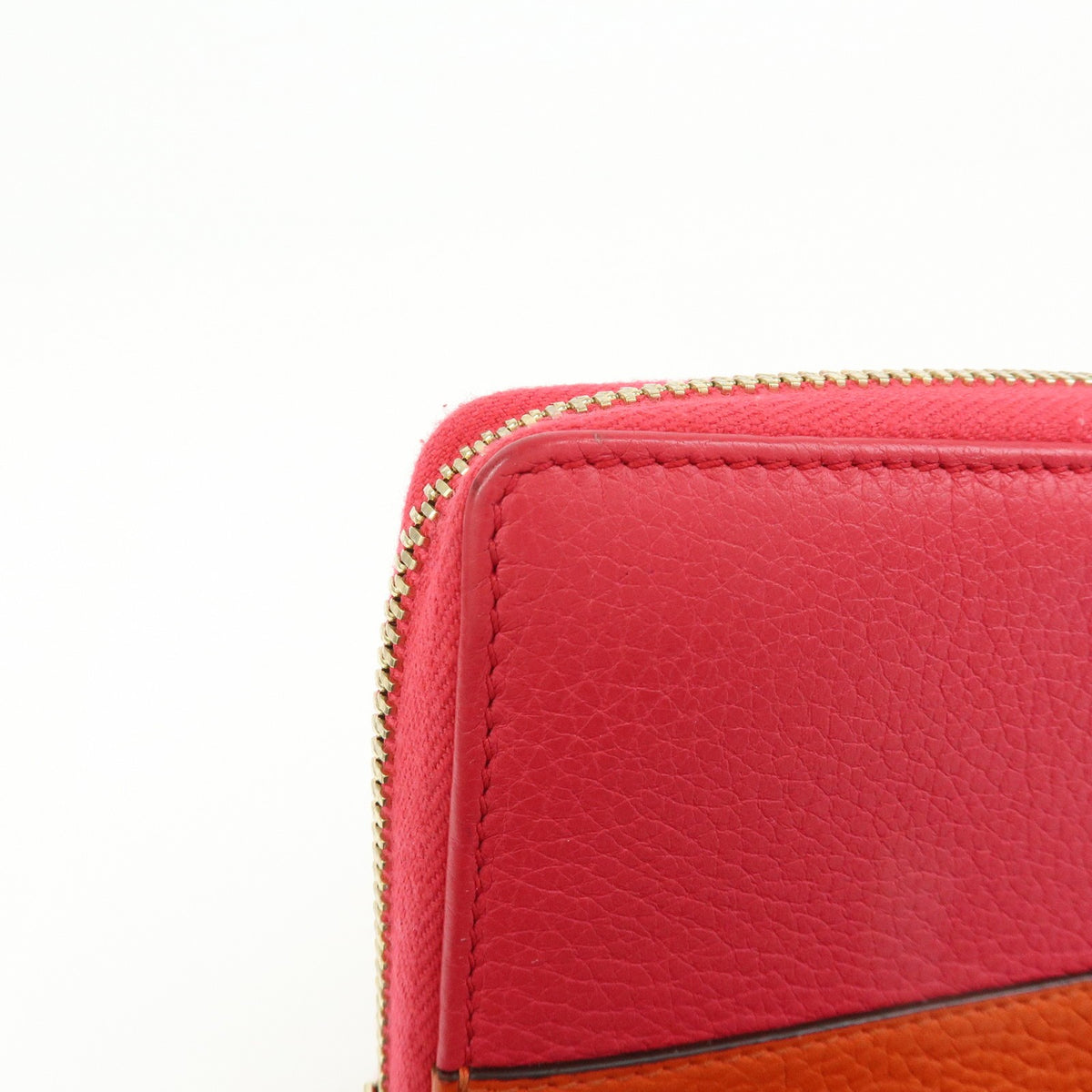 Gucci Bamboo Tassel Zip Leather Pink Leather Wallets Accessory (Pre-Owned)