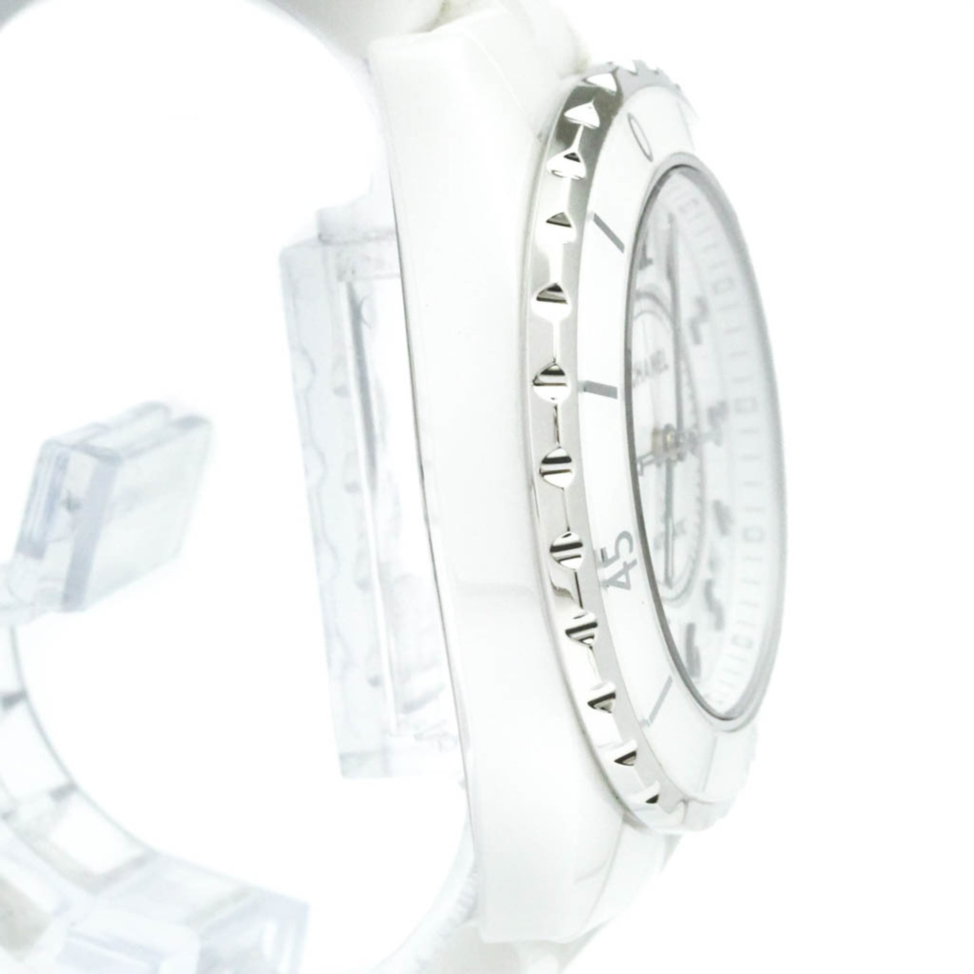 Chanel J12 Automatic Ceramic And Stainless Steel Watch (Pre-Owned)
