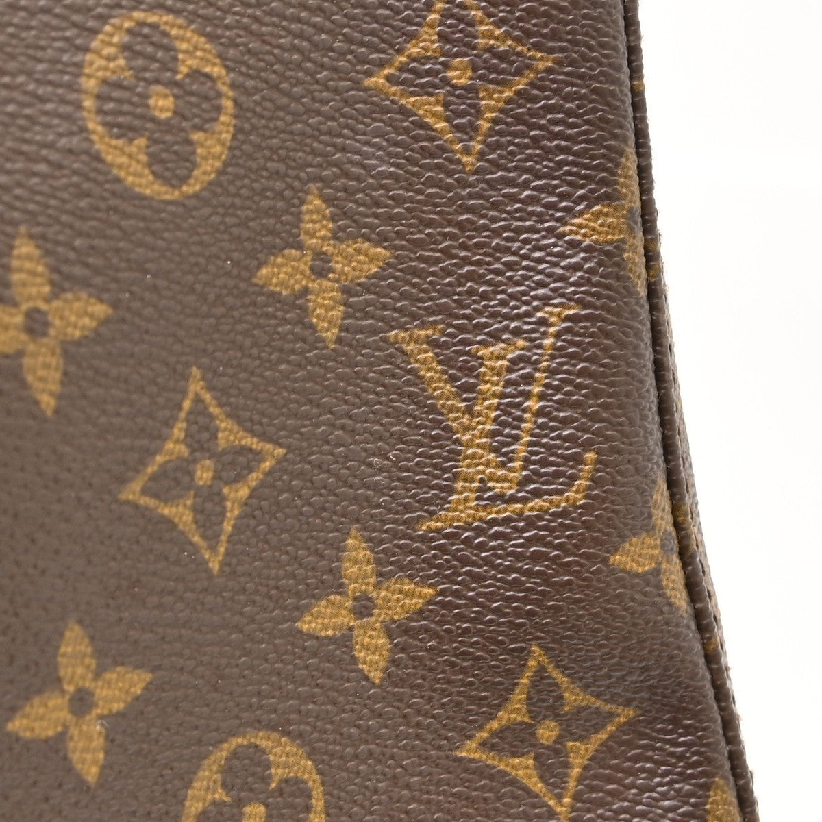 Louis Vuitton Looping Monogram Canvas Brown Canvas Handbag (Pre-Owned)