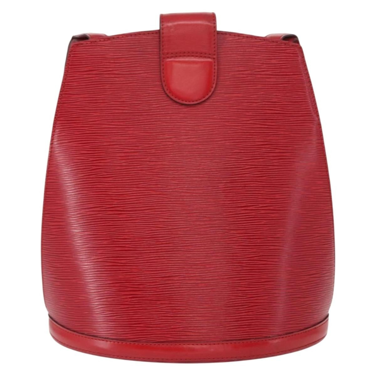 Louis Vuitton Cluny Epi Leather Red Leather Shoulder Bag Bag (Pre-Owned)