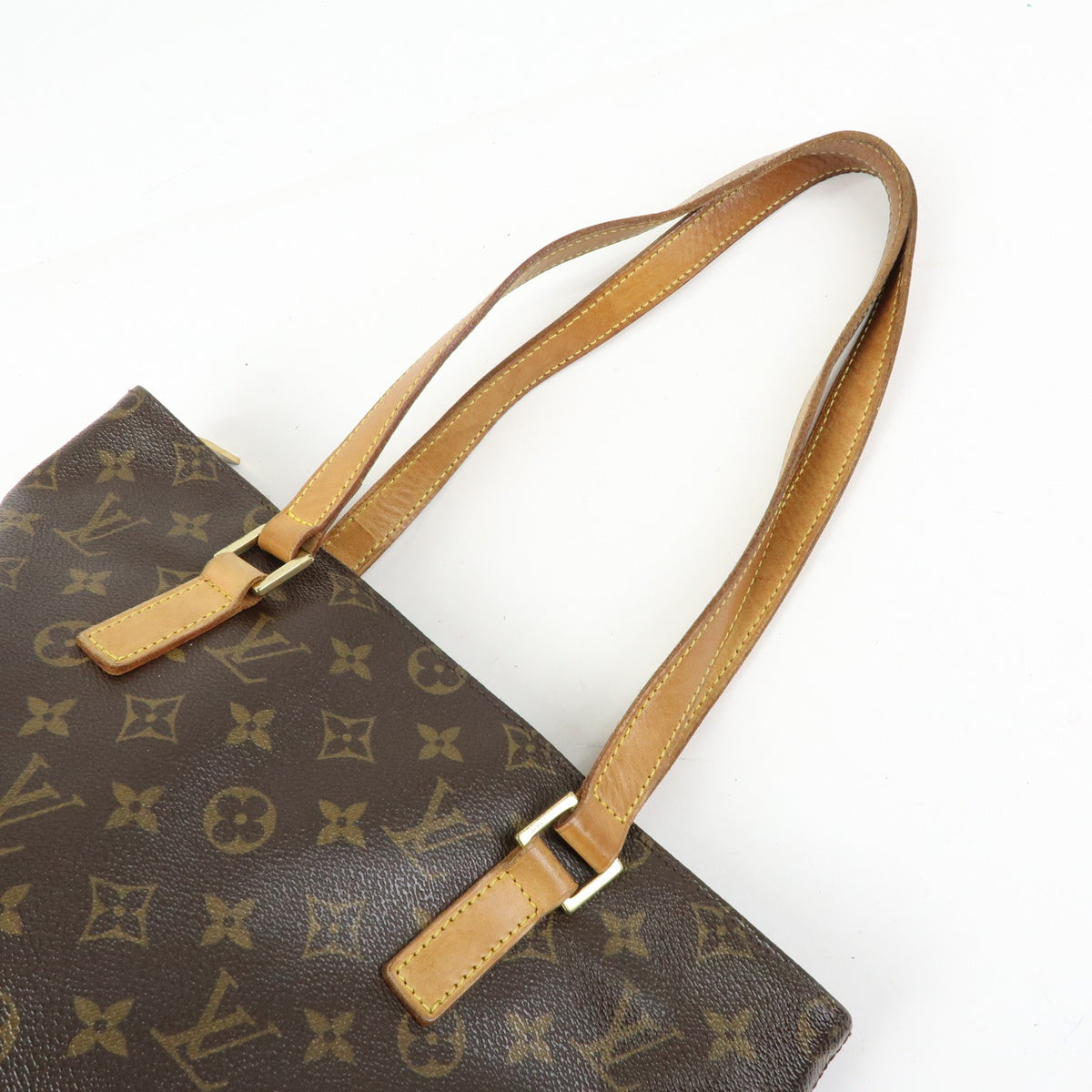 Louis Vuitton Cabas Piano Monogram Canvas Brown Canvas Tote Bag Bag (Pre-Owned)