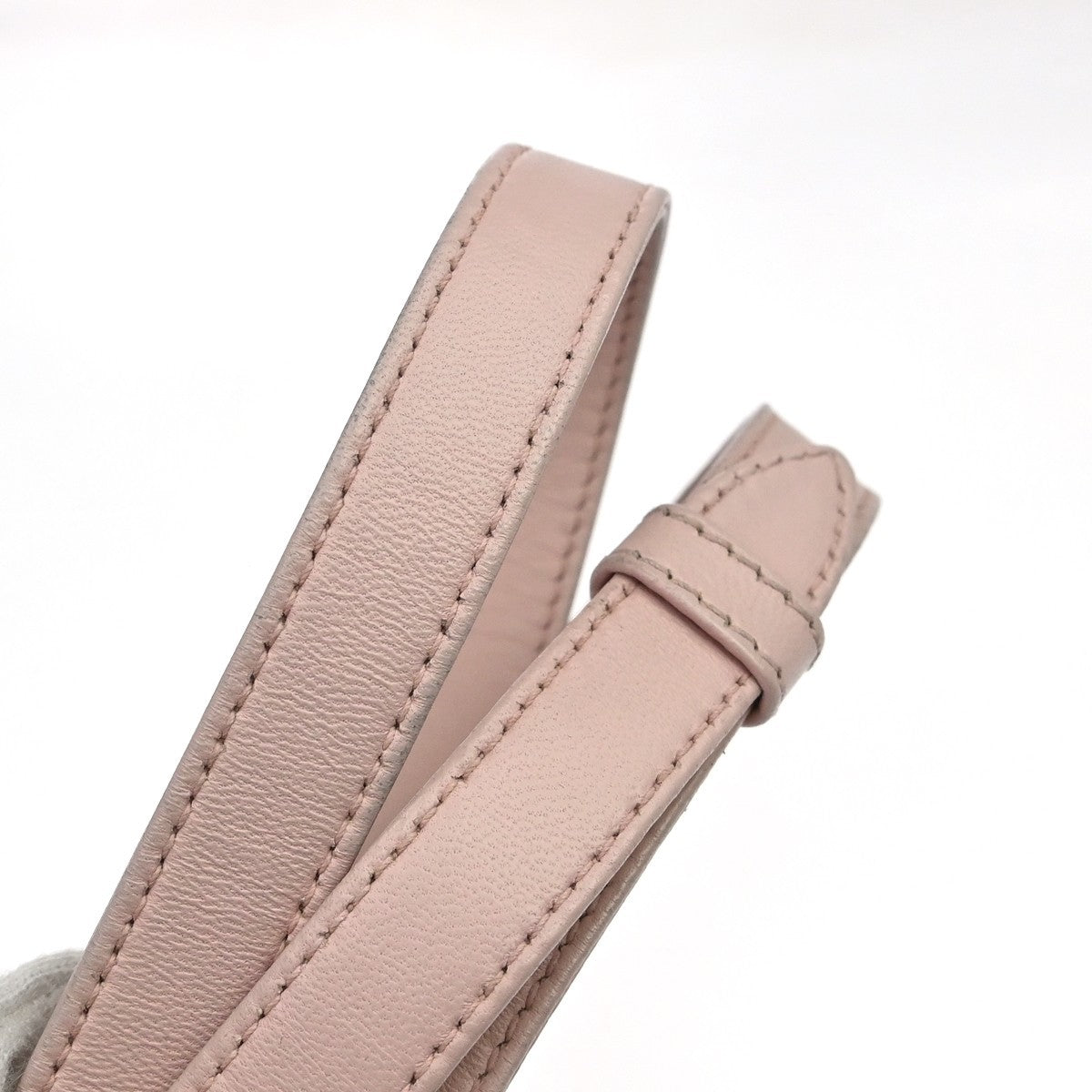 Christian Dior Lady Dior Flower Charm Embellished Leather Pink Leather Handbag (Pre-Owned)