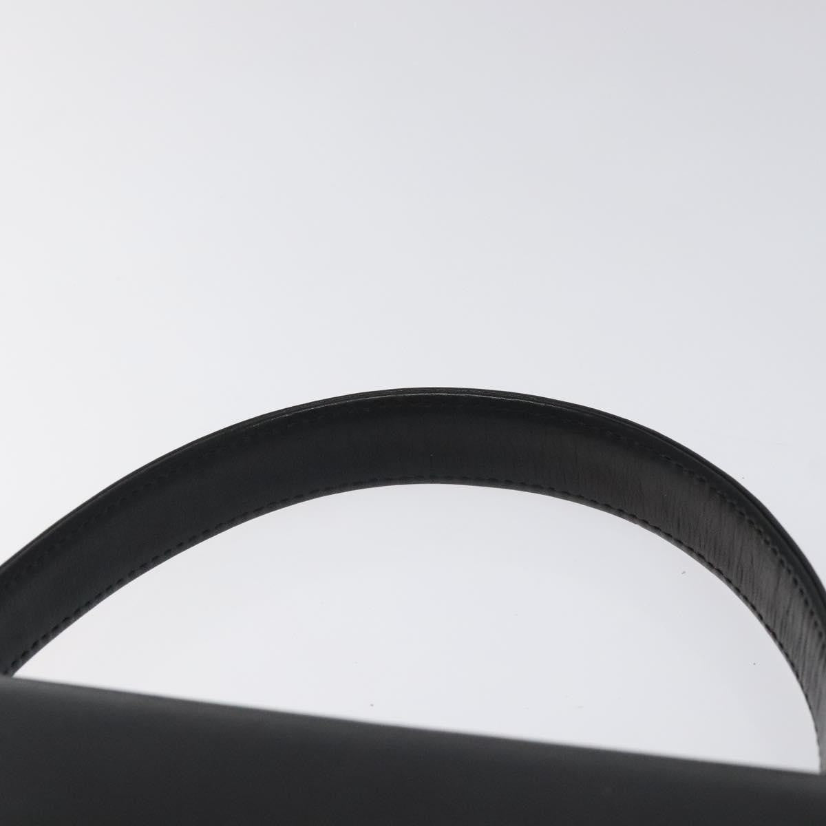 Givenchy Vintage Leather Black Leather Handbag (Pre-Owned)