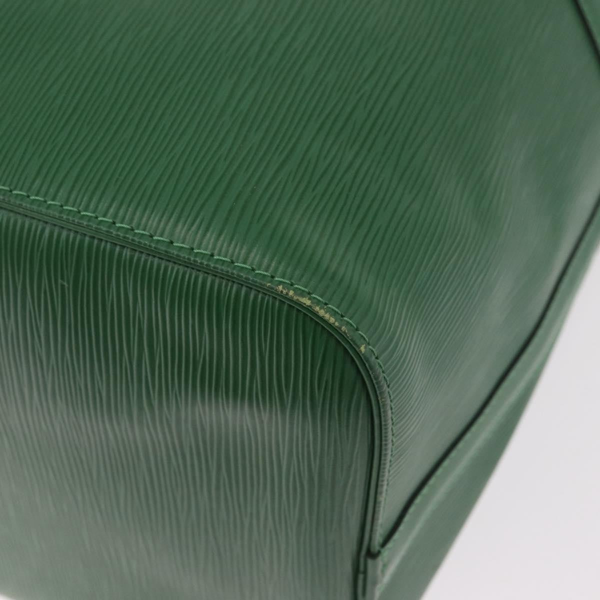 Louis Vuitton Keepall Epi Leather Green Leather Travel Bag Bag (Pre-Owned)