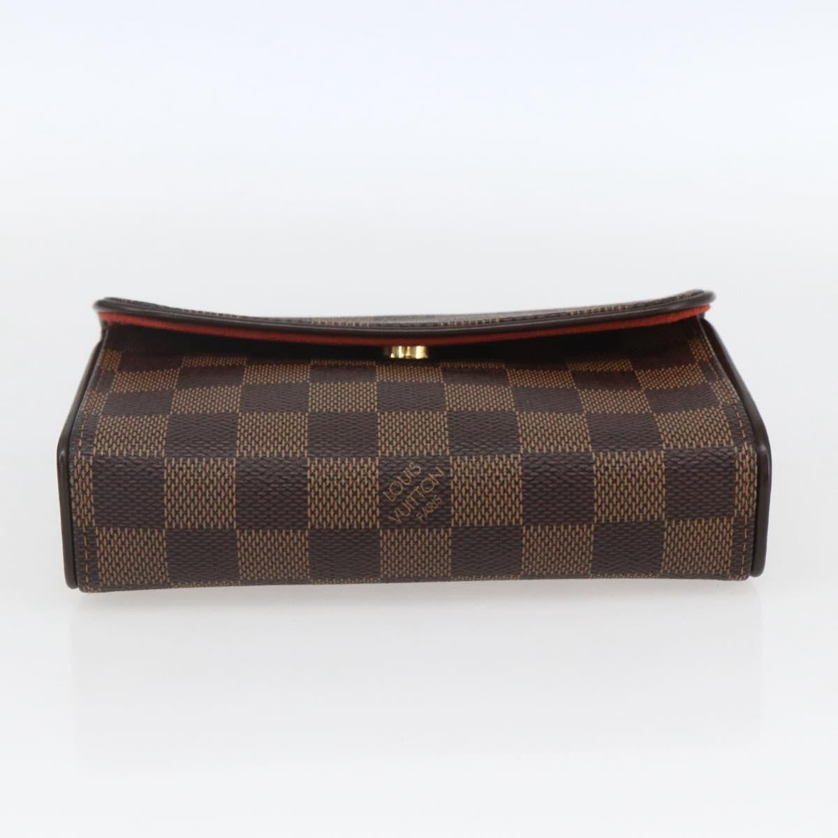 Louis Vuitton Florentine Waist Monogram Canvas Brown Canvas Handbag (Pre-Owned)