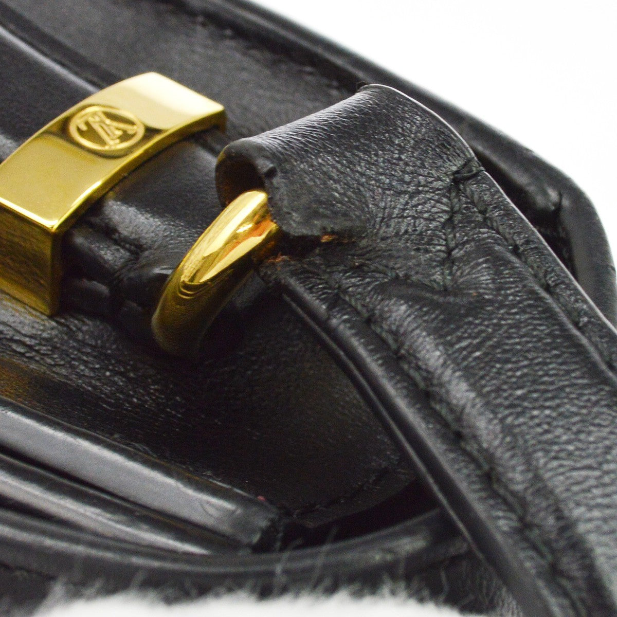 Louis Vuitton Lv Pont 9 Soft Leather Black Leather Shoulder Bag Bag (Pre-Owned)