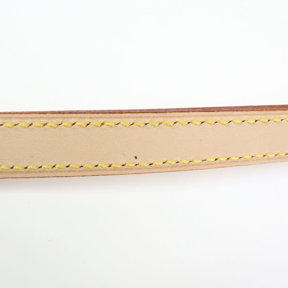 Louis Vuitton Croisette Shoulder Strap Leather Beige Leather Straps Accessory (Pre-Owned)
