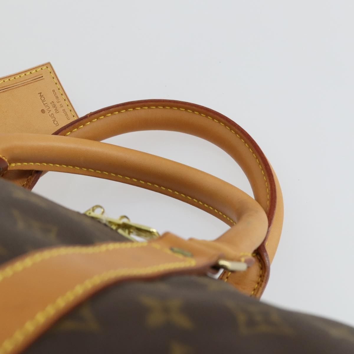 Louis Vuitton Keepall Monogram Canvas Brown Canvas Travel Bag Bag (Pre-Owned)