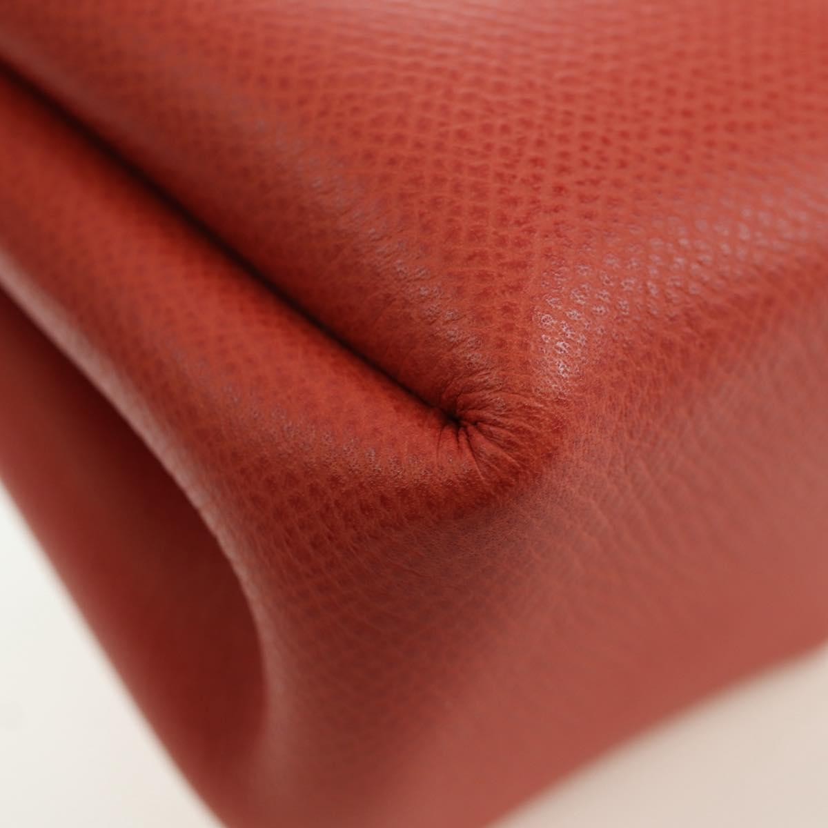 Hermes Vespa Leather Red Leather Clutche & Pouche Bag (Pre-Owned)
