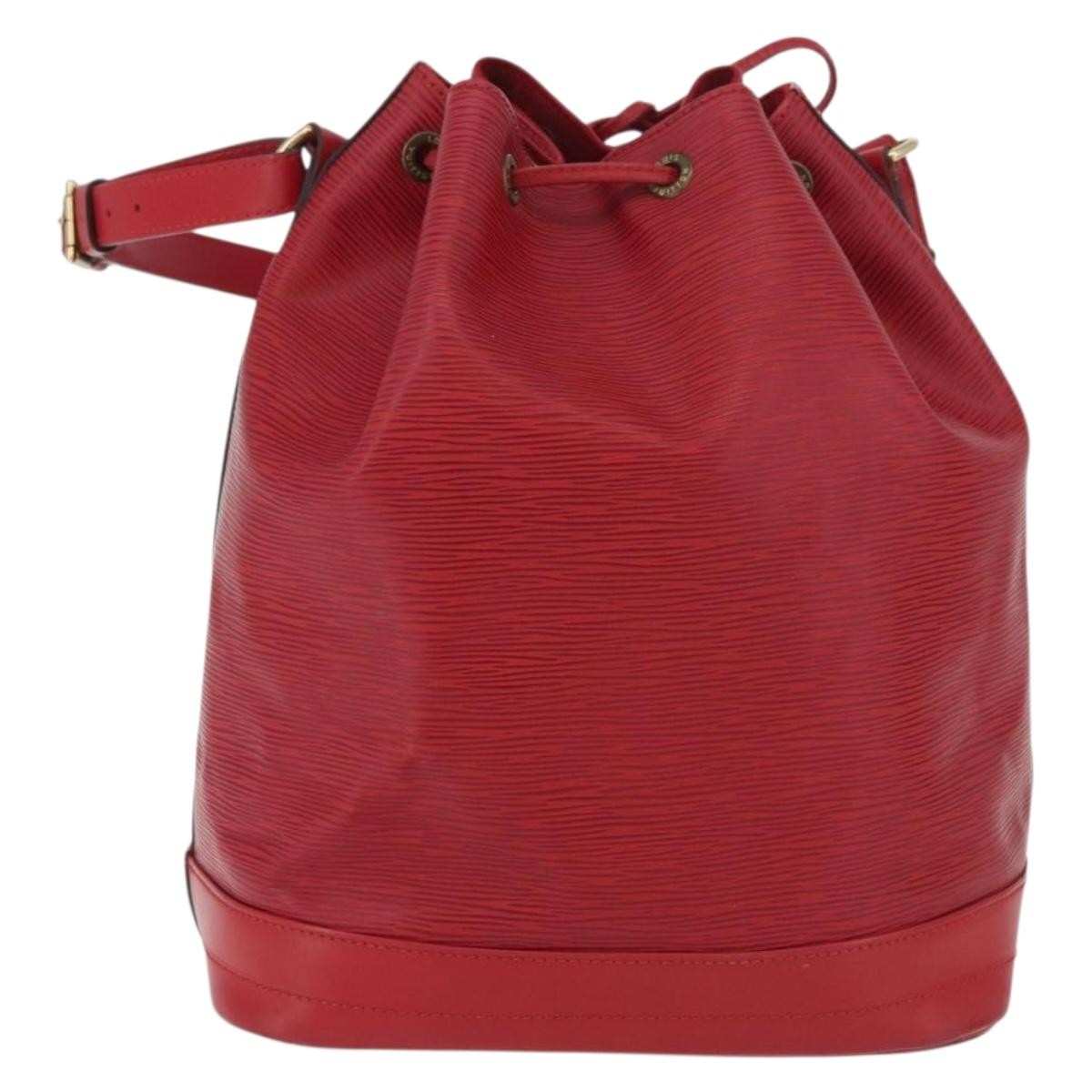 Louis Vuitton Noe Epi Leather Red Leather Shoulder Bag Bag (Pre-Owned)
