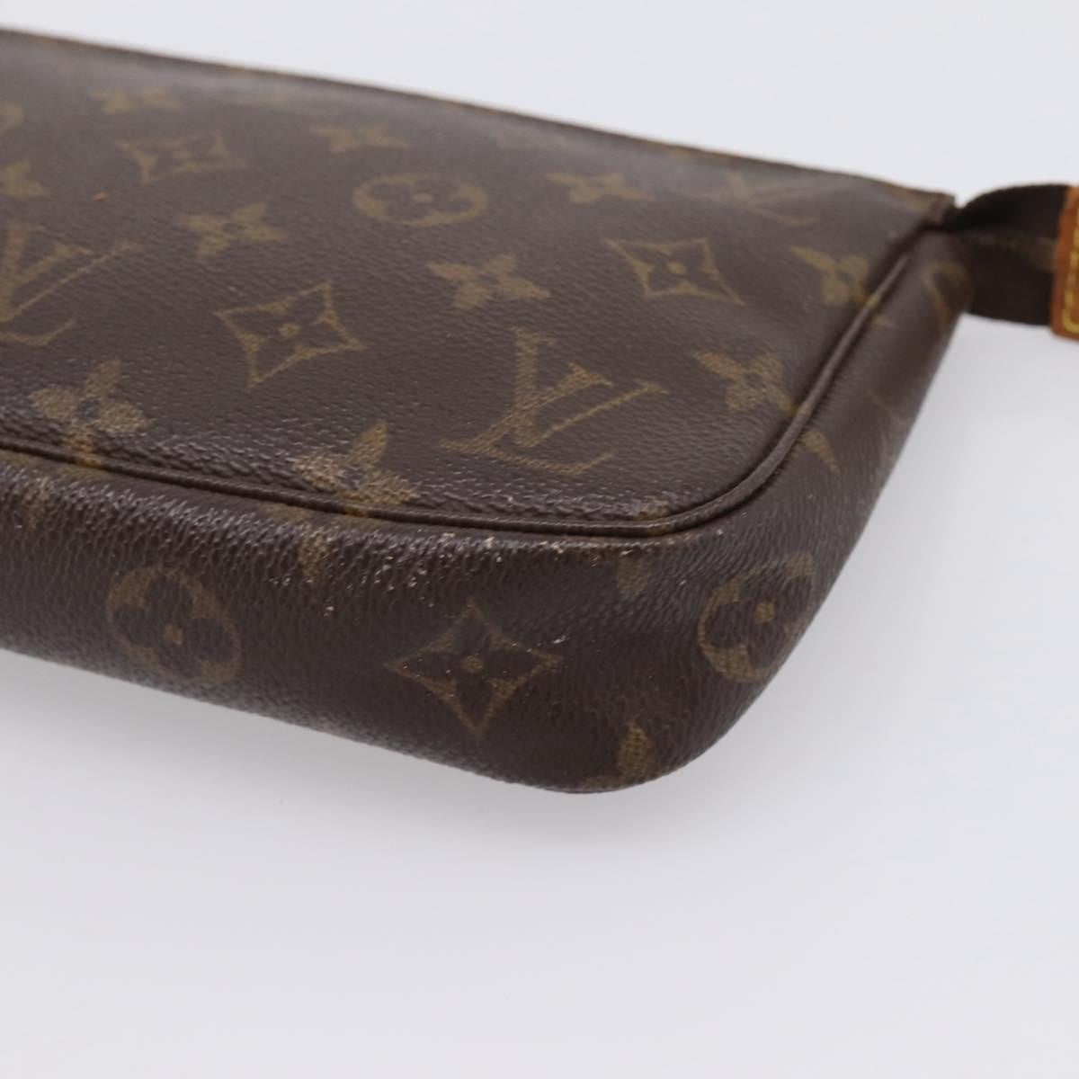 Louis Vuitton Pochette Accessoires Nm Monogram Canvas Brown Canvas Clutche & Pouche Bag (Pre-Owned)
